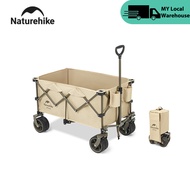 Naturehike TC02 Outdoor Garden Wagon Collapsible Foldable Camping Trolley Cart Max Load Bearing 120K