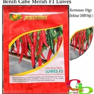 BIBIT/ BENIH BIBIT CABE MERAH BESAR LUWES F1 10 GR - BIBIT CABE F1