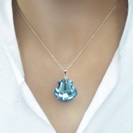 奧地利貝殼水晶 - 海洋藍色