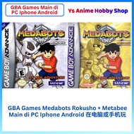 【GBA Game Main di PC IPHONE ANDROID  】 GBA Medabots Metabee & Rokusho Robot battle PC Phone GAME