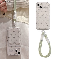For itel A80 A70 A58 Pro A49 P55 NFC 4G P40 itelA70 Phone Case With Lanyard Strap Camellia Flower Ca