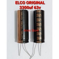 ELCO 3300uf 63v ORIGINAL