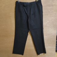 Vintage Austin Reed Japan Black Slack Pants Wool Mohair Men ¢4
