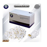 Connector rj45 profftech cat 5 5e 6 6e utp 100pcs - Connector la cat5 cat6 proff tech 100