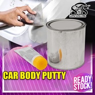 Automotive Cement Simen Kereta Car Body Putty + Hardener 0.5KG Grey Color for DIY Repair Car Body Pu