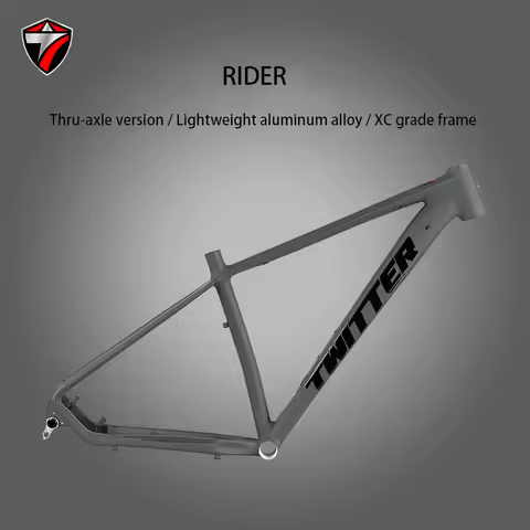 TWITTER Aluminum Alloy Mountain Bike Frame Rider Boost Thru-axle XC Off-road MTB Frames Bike Accesso