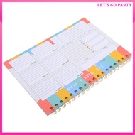 Weekly Planner Notebook Homework Planner Weekly Planner Undated Weekly Planner Convenient Planner No