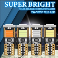 T10 8 Led Ice Blue Color W5W 7020 Chip Super Bright Led for Cars and Bike 12V