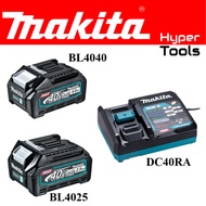 Makita 40V Lithium ION XGT Battery and Charger - Model: BL4025/BL4040/DC40RA