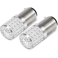 PHINLION 1157 Red LED Light Bulbs, Super Bright P28/8W 2057 2357 1034 7528 BAY15D Bayonet Dual Conta