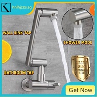 [48H Shipping][] BATHROOM TAP KITCHEN WALL FAUCET KITCHEN TAP WALL SINK KITCHEN FAUCET 9PPR