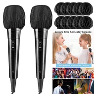 Wired Microphone, Karaoke Microphone, Handheld Microphone for Singing, Mic Karaoke with 2m Cable, Vocal Dynamic Mic for Speaker, AMP, Mixer, DVD With  Disposable sponge set
