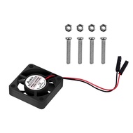Aokin for Raspberry Pi Cooling Fan DC 5V/3.3V Brushless CPU Cooling Fan with Screws for Raspberry Pi