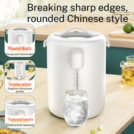 (Ready Stock)Midea Insulated Electric Kettle 5L White Round Shape Body Water Boiler Chlorine Removal