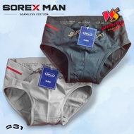 W231 (2 - 6 Pcs) Sorex Man Briefs Seamless Men's Underwear for Teenagers and Adults Size ML / XL-XXL
