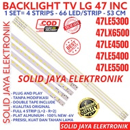 BACKLIGHT TV LED LG 47 IN 47LE5300 47LE4500 47LE5500 47LE LAMPU BL SMD