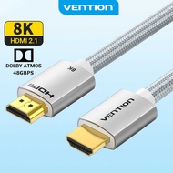 Vention HDMI 2.1 Cable 8K 60Hz 4K 120Hz High Speed 48Gbps HDMI to HDMI Cable for Laptop PS5/4 TV 8K HDMI Cable