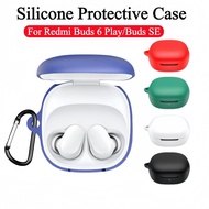 Soft Silicone Case For Redmi Buds 6 Play Shockproof TPU Protective Shell Dustproof Protector Cover C