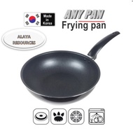 Korea Standard Quality 26cm Stone Coating Frying Pan Wok Pan