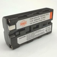 代用可充電鋰電池 - Sony NP-F550 適用 L-mount 攝錄機 電影攝影燈適用 7.2V 2200mAh