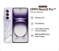 OPPO RENO 12 Pro 5G AI Smartphone (12GB RAM + 512GB ROM) | Malaysia Set | 1 Year Oppo Malaysia Warra