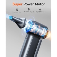 WOLFBOX MF100 Electric Air Duster-150000RPM Super Power Cordless Air Duster, Rechargeable Brushless 