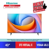 Hisense 43" Full HD Smart TV 43A4Q / 40" QLED 40Q5S