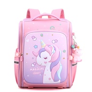 New Space Bag All-in-one Design School Bag Trolley Primary School Boys Girls Grades 1-6 Childrens Sh