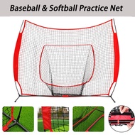 7x7ft Baseball Practice Net Indoor Outdoor Ball Net Baseball Softball Strike Practice Net Portable B