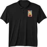 Chicks Eat Japanese Noodles Children's Cartoon Chicken Polo Shirt UFO