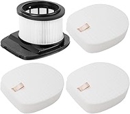 1 HEPA Filter + 3 Pre-Motor Foam & Felt Filters Compatible with Shark IX140,IX141,IZ140,IZ142,IZ162H