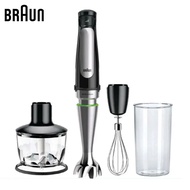 เครื่องบดปั่นผสมมือเร็วอเนกประสงค์แบบใบมีดใช้งานได้หลาย MQ7035X Braun