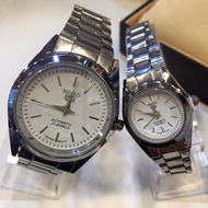 SEIKO 5 Waterproof COUPLE GOLD watch Buy 1 take 1 Original automatic Gold watch for women/man Seiko