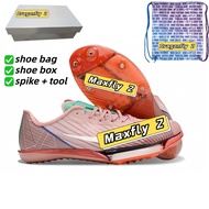 Sprint spikes shoes Maxfly 2 size:35-45 Portable breathable sprint competition special shoes shoes b