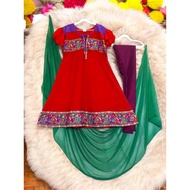 KATUN ANARKALI BEAUTIFUL VENUS EMBROIDERED COTTON FULLSET LD 102 PB 107 NEW