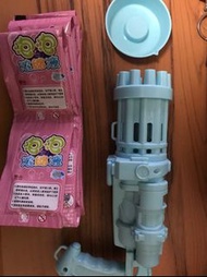 包郵 電動泡泡槍 連20包泡泡濃縮液