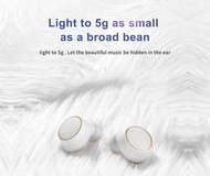 進階真無線藍牙5.0 耳機連充電盒 白色 藍牙5.0 升級版稳定連接 磁吸式雙耳觸摸 無線充電倉JOYROOM JR-T05 TWS Binaural Waterproof Bluetooth In-