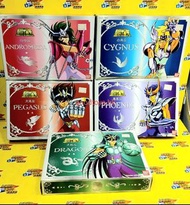 中古已開封 港版 復刻版 BANDAI 聖鬥士星矢 聖衣大系 新生青銅聖衣 五小強 全套5種 天馬座 星矢 天龍座 紫龍 白鳥座 冰河 鳳凰座 一輝 仙女座 阿瞬
