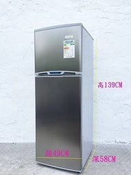 二手雪櫃 // 雙門冰箱 ﹏ 139CM高 矮身電器 (( 可用消費卷