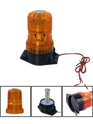 1 ชิ้น ไฟเตือนกระพริบ LED สีอำพัน 30 ดวง ใช้ร่วมกับเครื่องตัดหญ้า, ATV, รถบรรทุก, รถแทรกเตอร์, รถกอล
