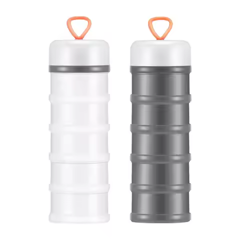 Portable Protein/Milk Powder Box Food Container Storage Feeding Boxes Fitness Supplement Bottle Baby