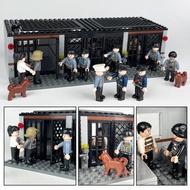 Hot Sale~1602B 1603A 1607A 42124 42125 42138 42140 Prison Building Blocks 0902hw