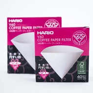 HARIO V60 Bleached 01 Filter Paper 40'S BOX Hario V60 Filter Paper V60 Filter Paper