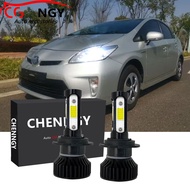 For Toyota Prius 2009-2012-2015 (Headlight Bulbs - V4 6000K LED Bulbs White Halogen Replacement Kit