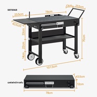 YIXIN | โต๊ะพับได้สำหรับกลางแจ้งพร้อมล้อ