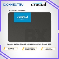 Crucial BX500 500GB 3D NAND SATA 2.5-inch SSD - CT500BX500SSD1