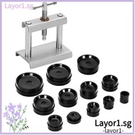 LAYOR1 Watch Press Repair Tool Set, Professional Repair Tool Watch Capping|Set, Durable Hand Tool Metal Watch Repairing Fitting Dies Kit Watchmaker