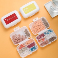 8 Grids Pill Case Portable Pill Box Vitamin Storage Box Travel Mini Pill Dispenser Weekly Tablet Container Medicine Organizer Health Care