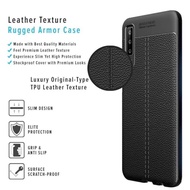 Soft Case Auto Focus Leather Pattern Infinix Hot 10 Play / Hot 11 Play