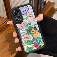 HP Casing For OPPO A58 4G A78 4G A58 5G A78 5G A58x 5G A1x 5G A2x 5G Case Casing World Pattern Color